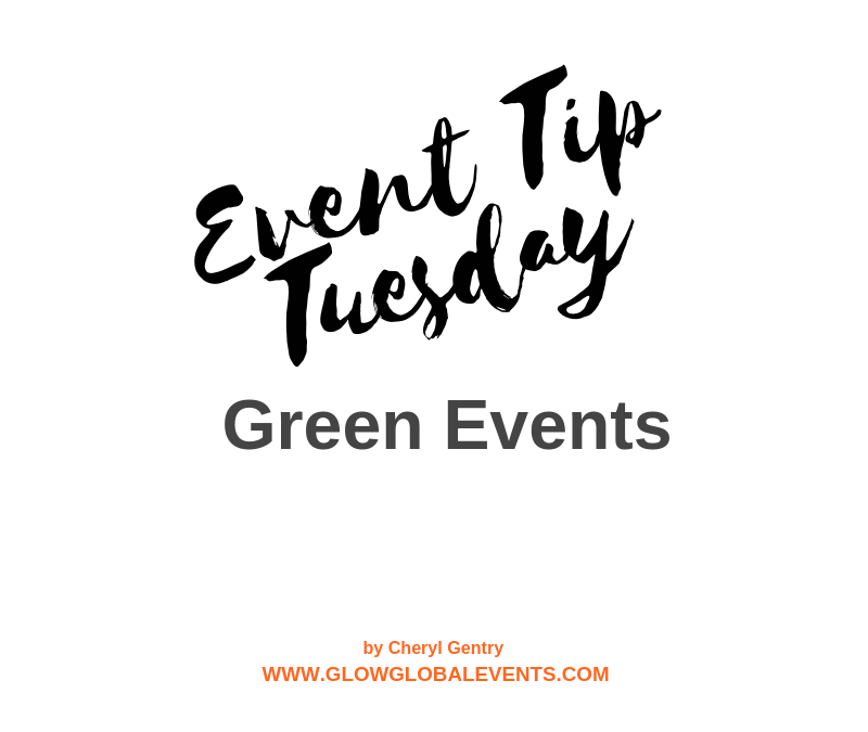 Event Tip: Green Events